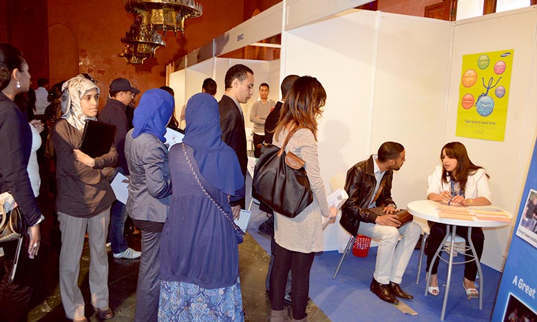 La 8ème Caravane nationale de l'emploi en escale à Marrakech
